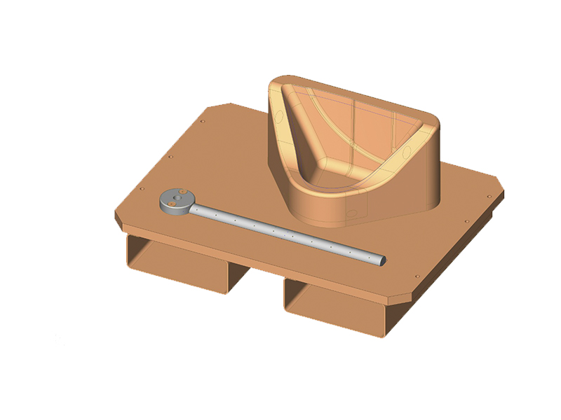 Moldes para laminar piezas de material compuesto
